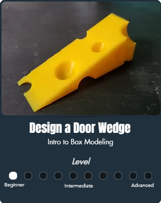 Design a Door Wedge